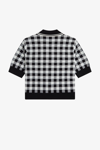 SK2134 Amy Winehouse Foundation Gingham Knitted - Shirt