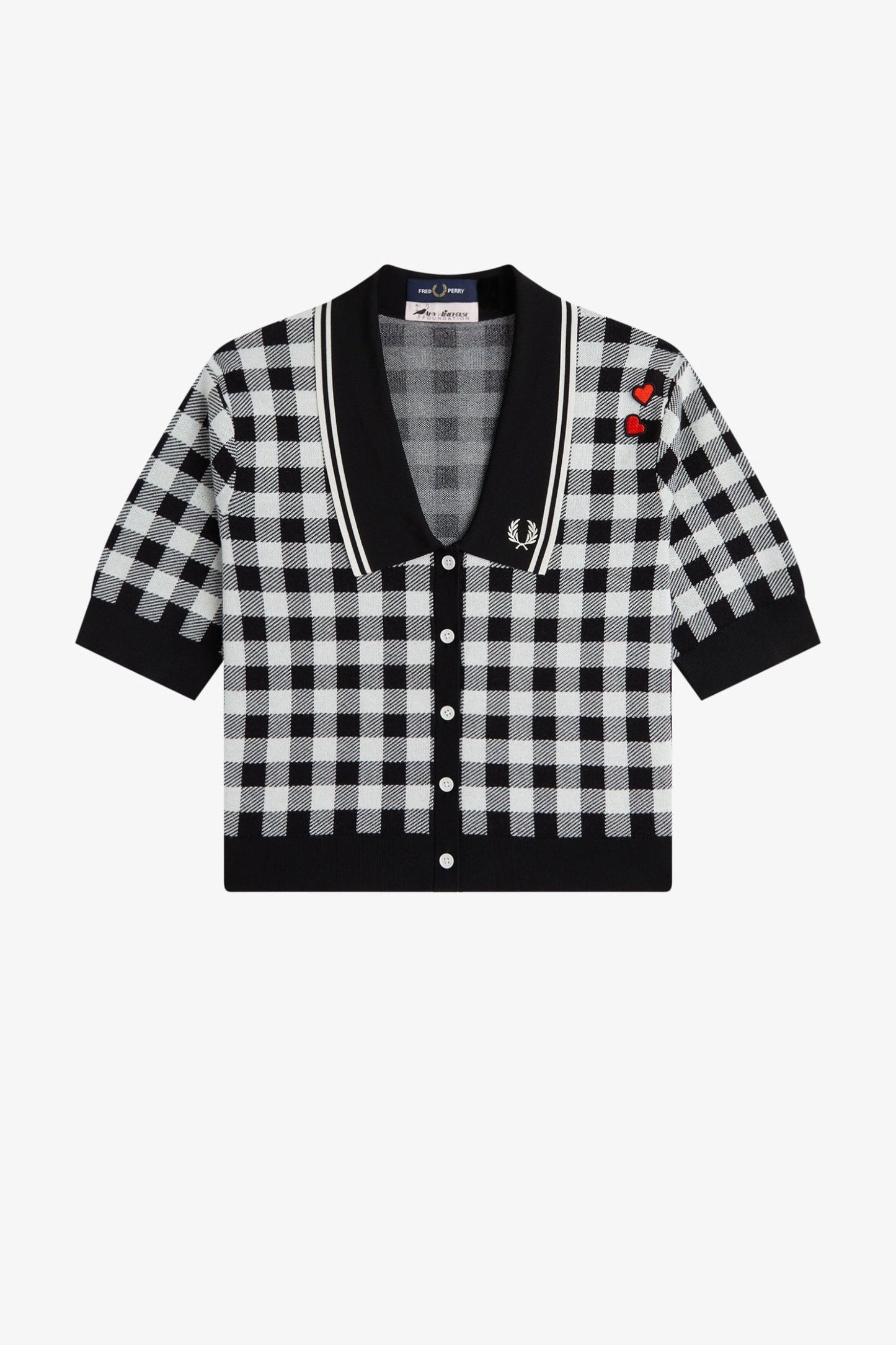 SK2134 Amy Winehouse Foundation Gingham Knitted - Shirt