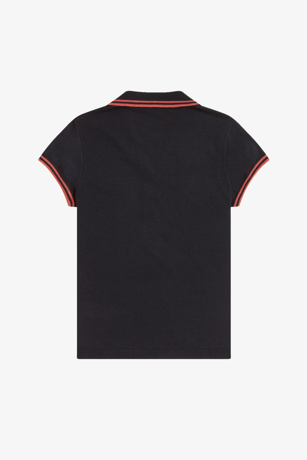 SK2142 Pocket Detail Black - Knitted Shirt