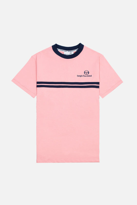 New Supermac Quartz Pink /Maritime Blue - T-Shirt