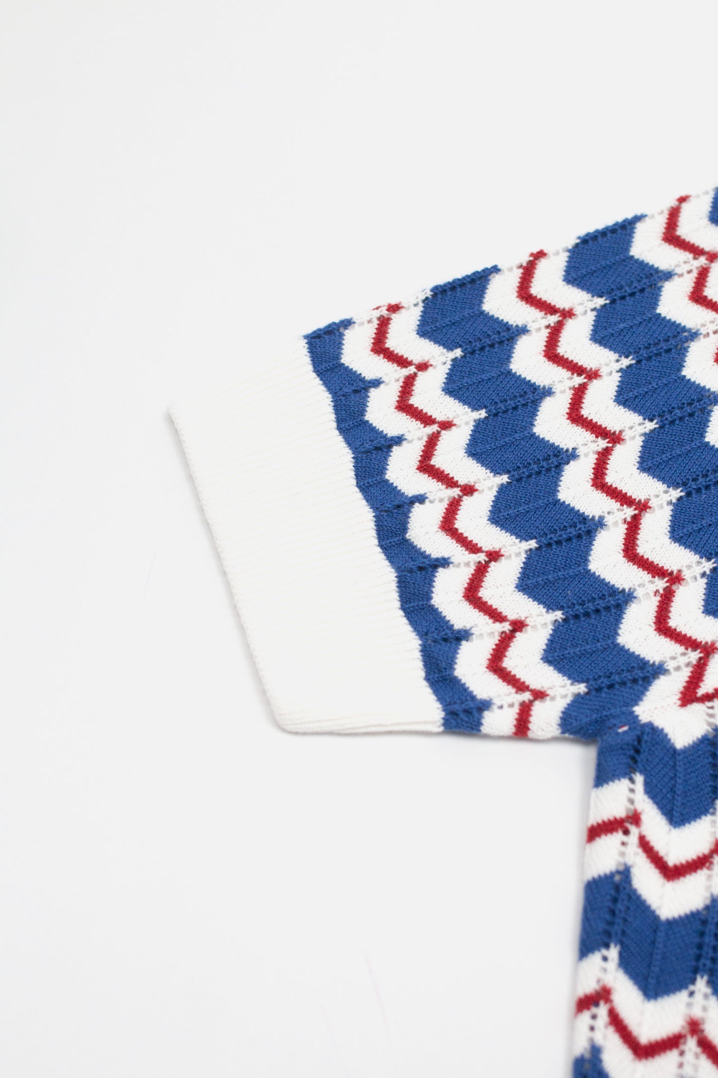 Supreme Fine Gauge White - Polo Knit