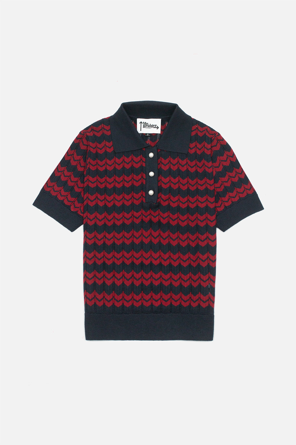 Supremes Fine Gauge Navy - Polo Knit