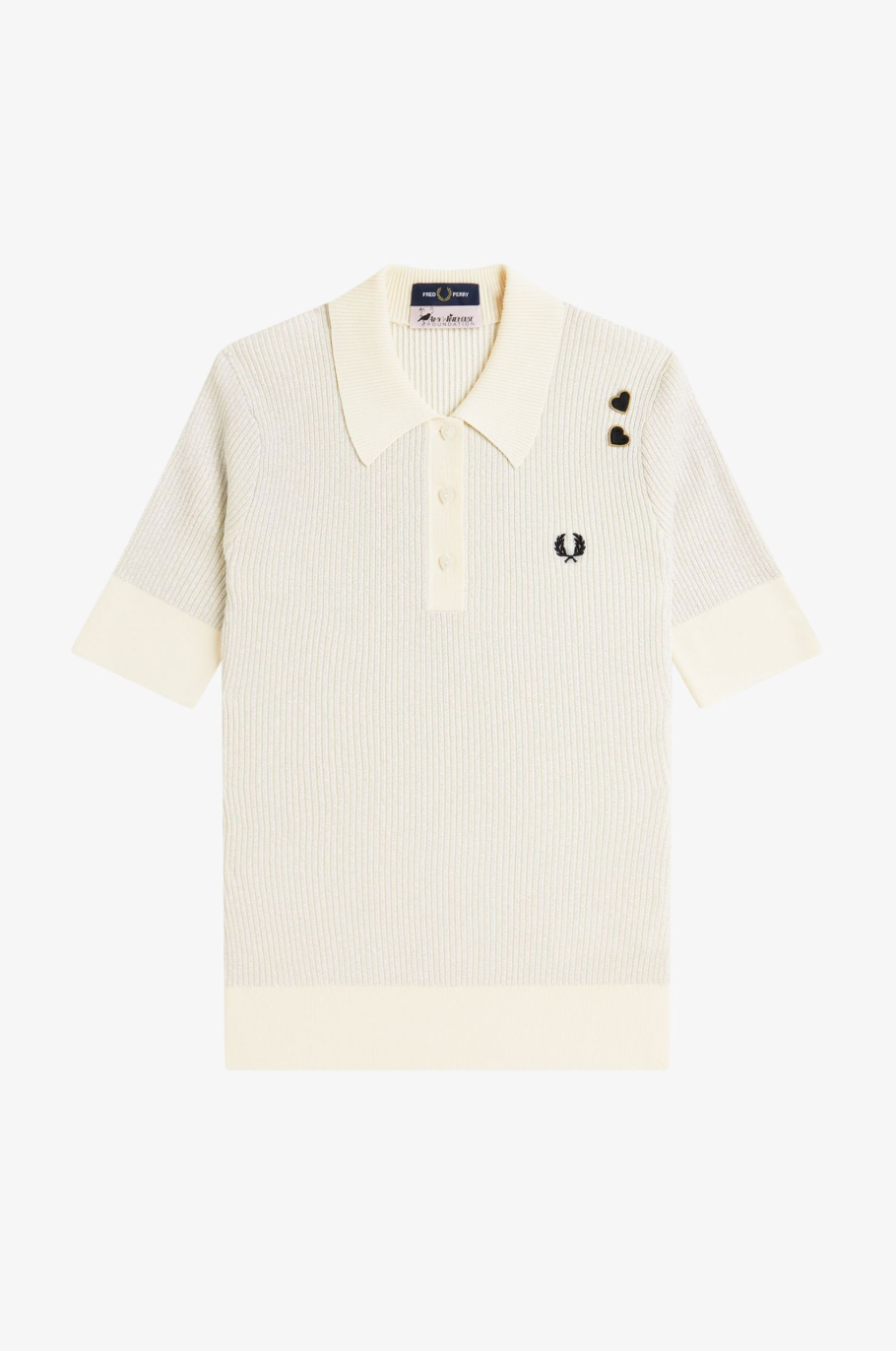 SK1104 Amy Winehouse Foundation Metallic Ribbed - Polo