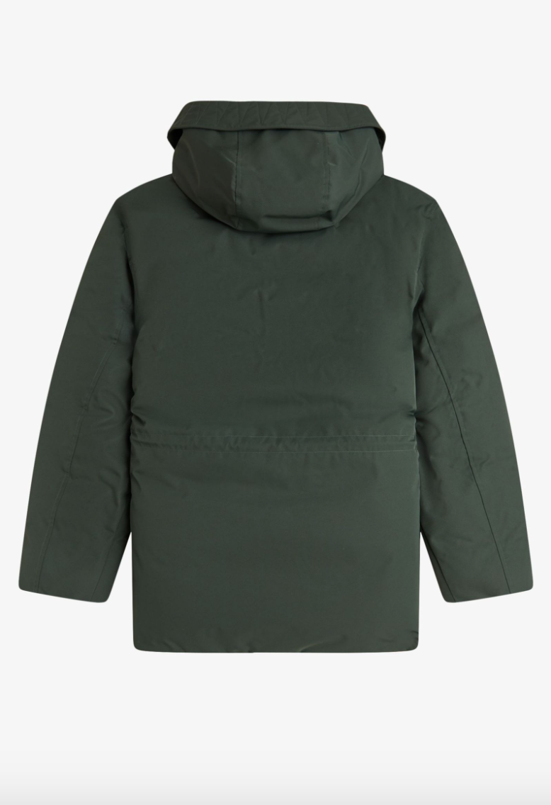 J1315 Court Green Patch Pocket Puffer - Jacket