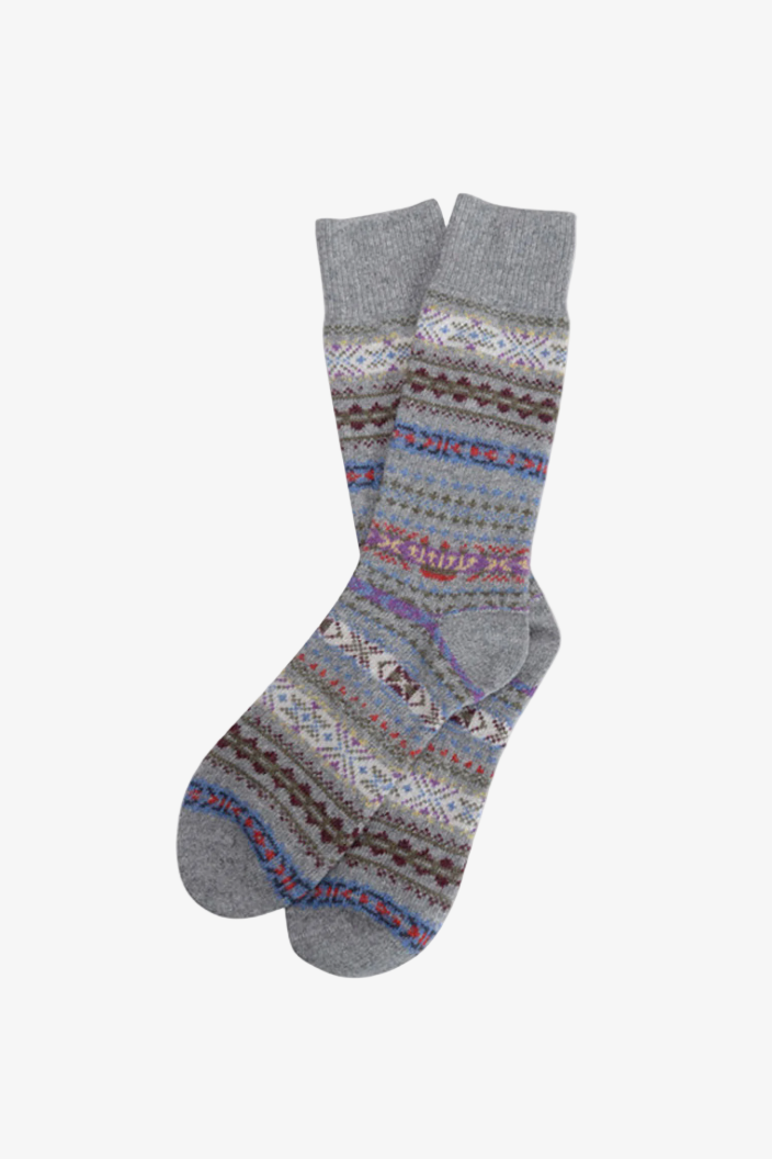 Barbour Boyd Grey Mix - Socks