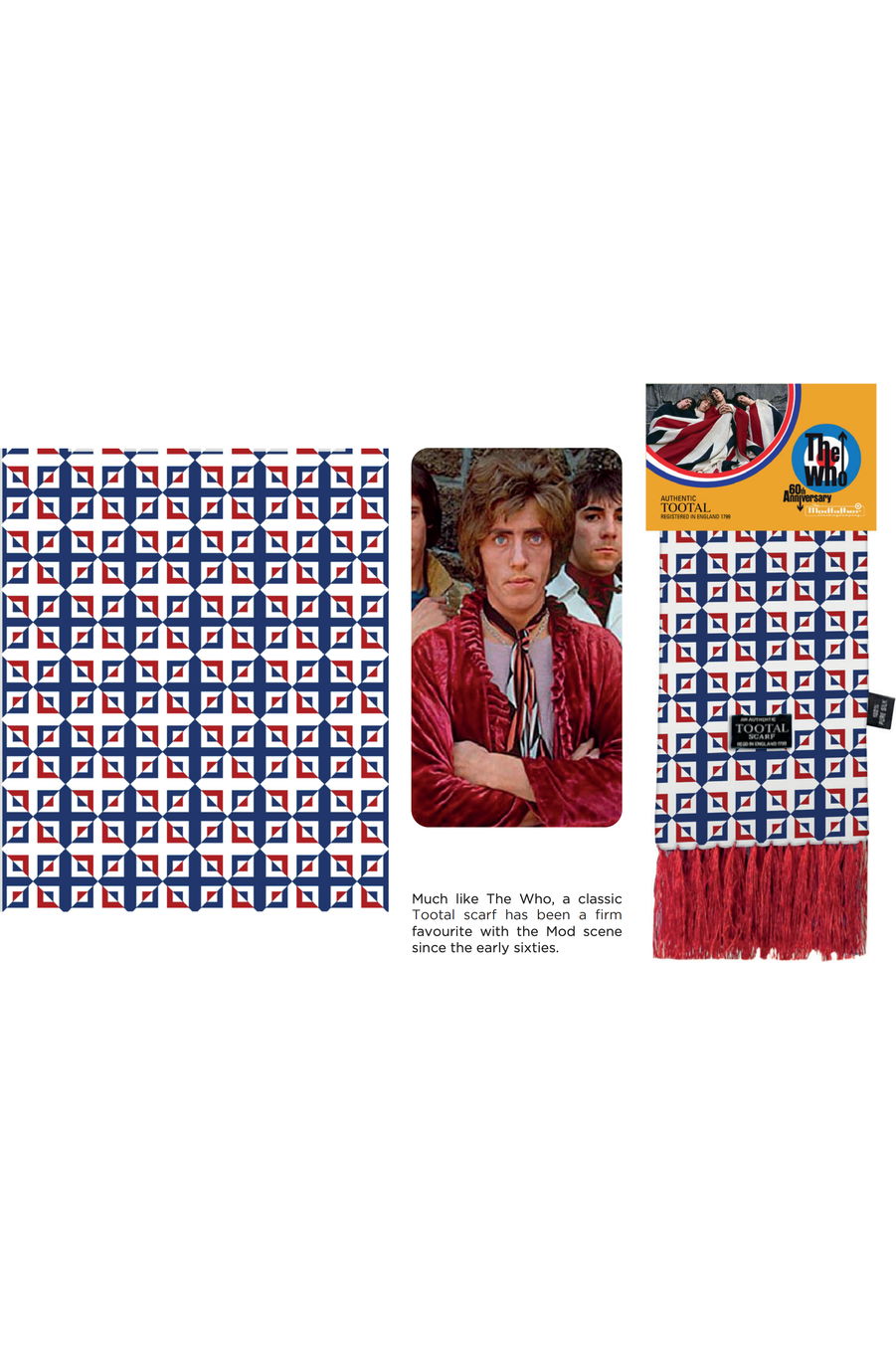 Exclusive Tootal Happy Jack - Silk Scarf