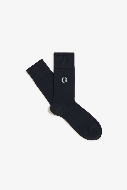C7135 Classic Laurel Wreath Navy - Socks
