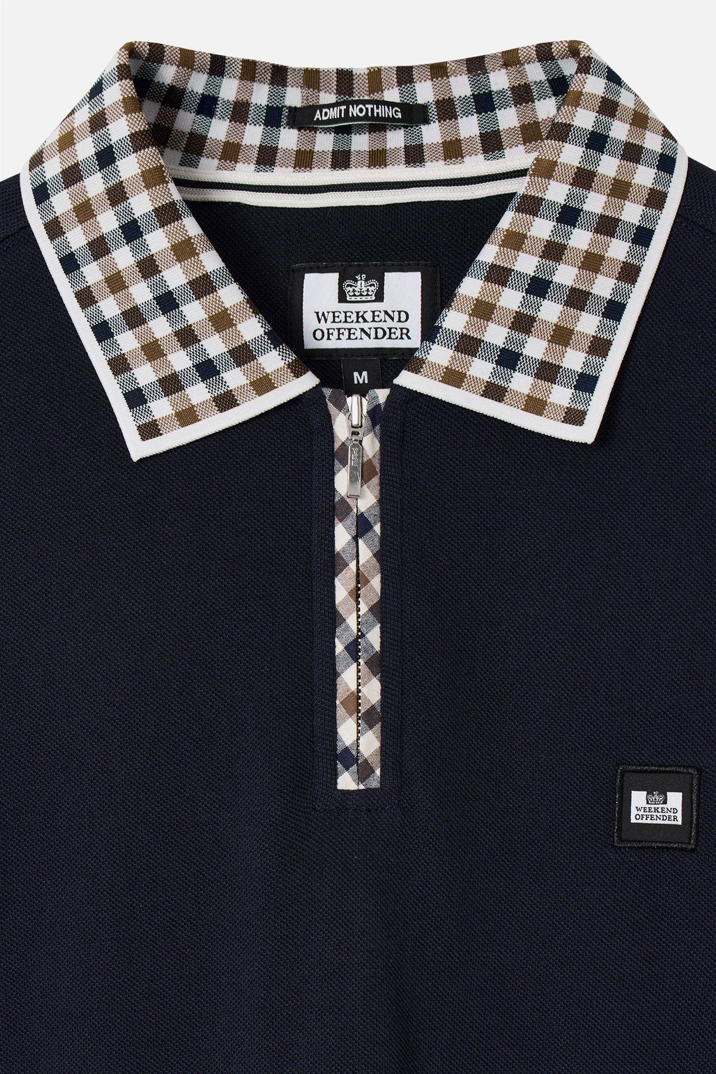 Tipasa Jacquard Rib Navy - Polo