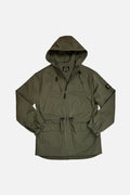 Twill Badged Army Green - Parka