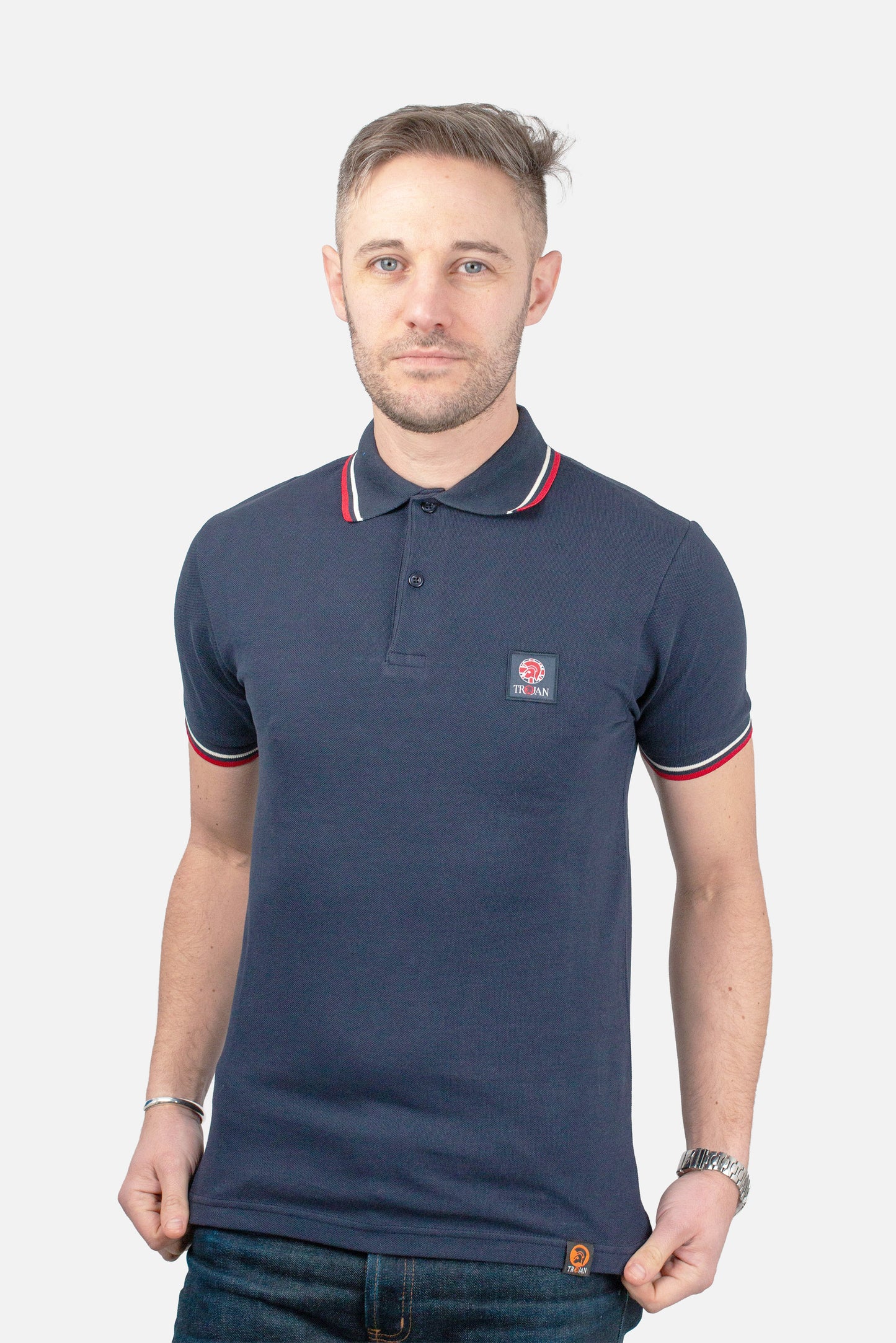 Flag Badge Navy - Polo
