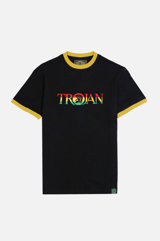 Logo Rasta Ringer - T-Shirt