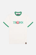 Logo Ringer Ecru - T-Shirt