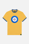 Target Mustard Logo Ringer - T-Shirt
