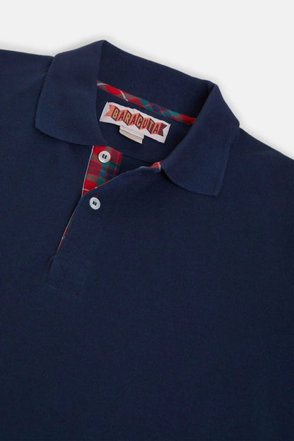 Baracuta Tartan Placket - Polo Shirt