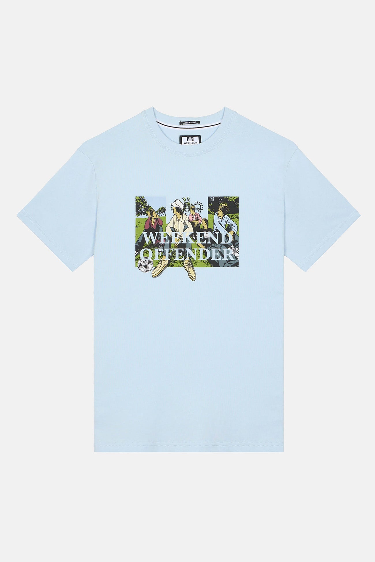 Hymns Ocean Wave Blue Graphic - Tee