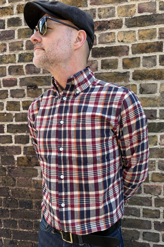 Madras Cream - Shirt