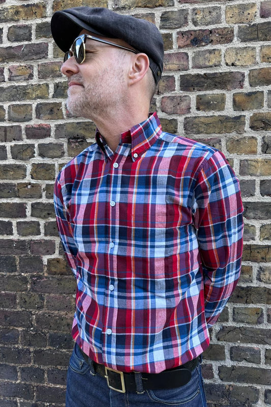 Madras Red - Shirt