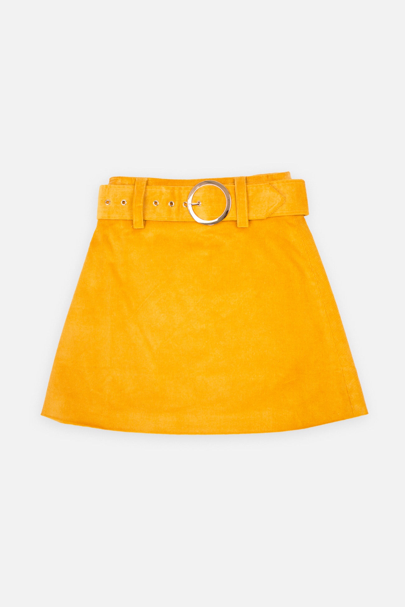 Exclusive 'Cher' Corduroy Mustard - Skirt