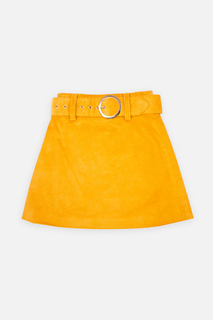 Exclusive 'Cher' Corduroy Mustard - Skirt