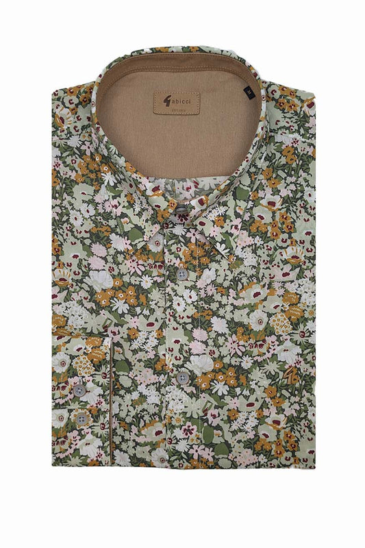 Douglas Ivy Floral Print Long Sleeve - Shirt