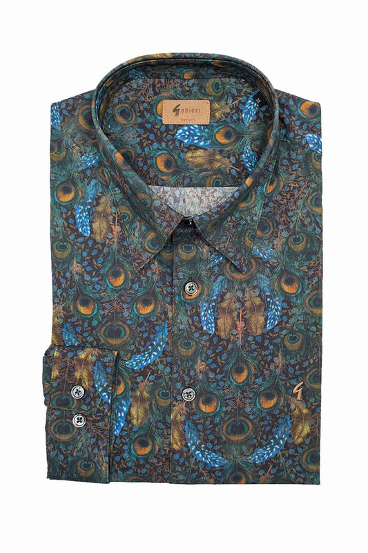 Lachlan Woven Paisley Long Sleeve - Shirt