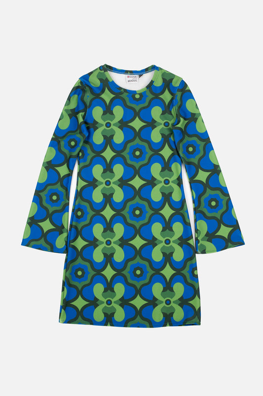 Made in England 'The Melanie' Bell Sleeve - Dress