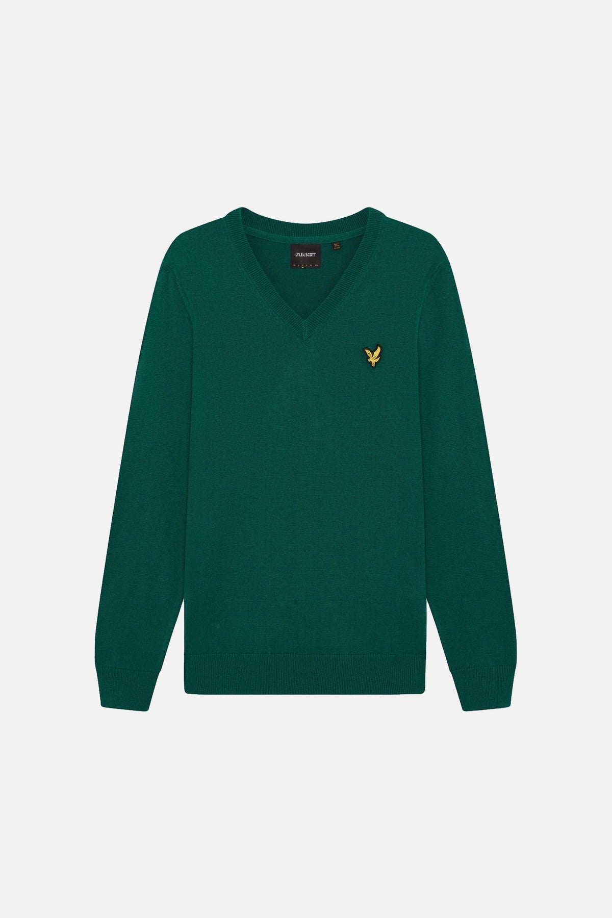 V Neck Green - Knitted Jumper