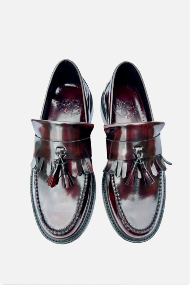 Rude Boy Oxblood - Tassel Loafer