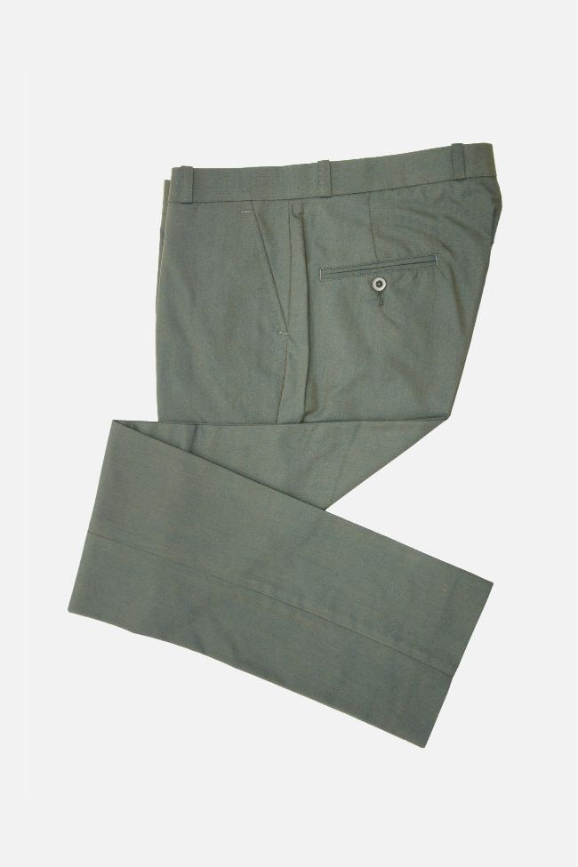 Sta Press Tonic Green / Gold Tonic - Trousers