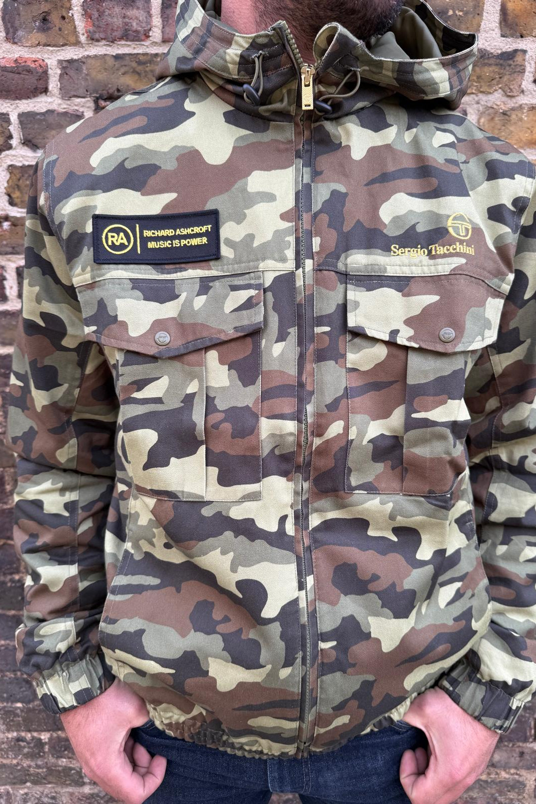 Ashcroft Dario Camouflage Green - Jacket