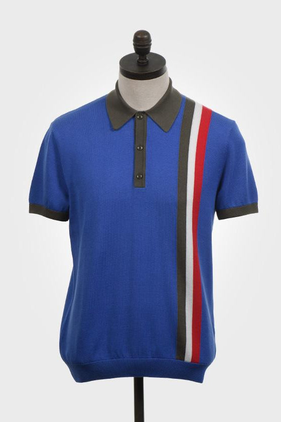 Marinello Azzuri Blue - Knitted Polo