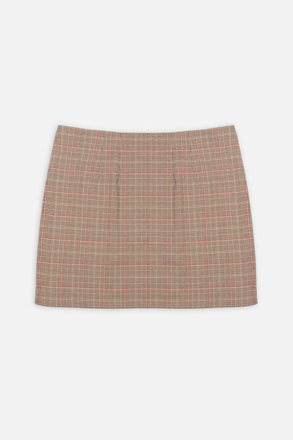 Hove Check - Skirt